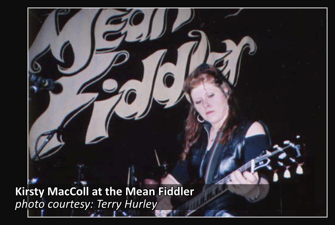 Kirsty MacColl at the Mean Fiddler Image