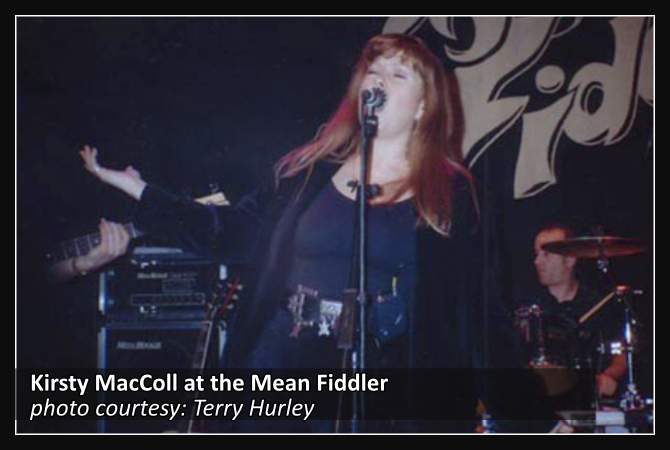 Kirsty MacColl at the Mean Fiddler Image