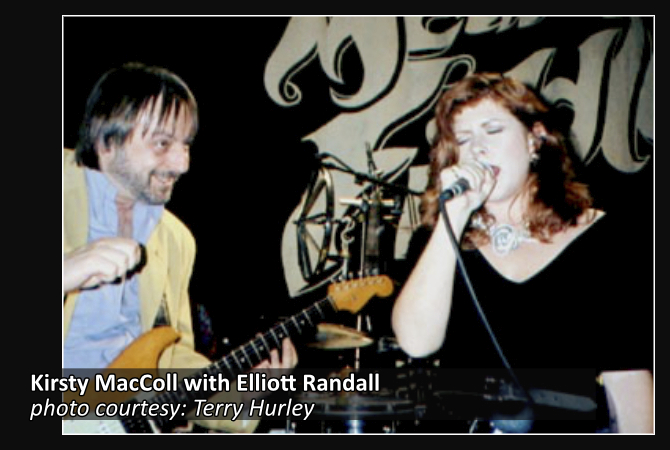 Kirsty MacColl with Elliott Randall Image