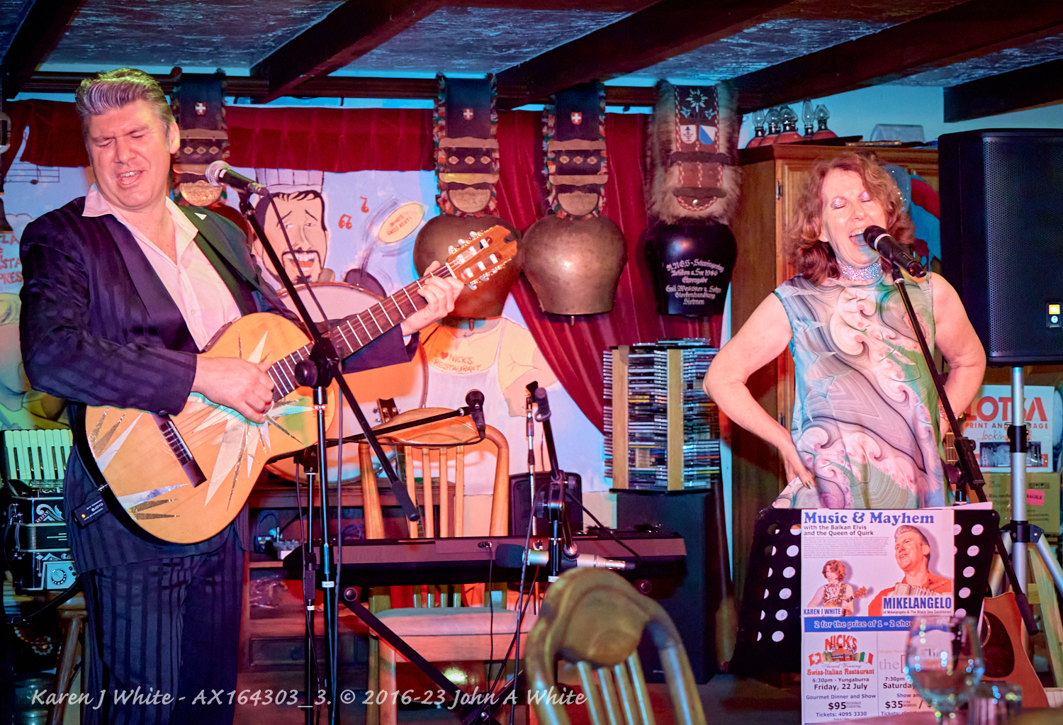 Karen J White - Music & Mayhem 2016 - Mikelangelo & Karen J White